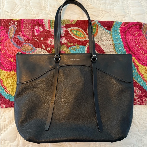Rebecca Minkoff Handbags - Rebecca Minkoff Black Structured Tote with Timeless Design
